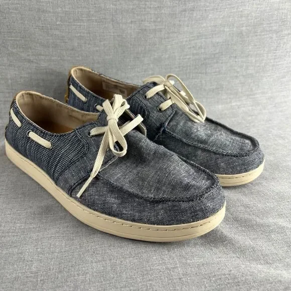 Toms Shoes Toms Culver Boat Shoes Mens Size 85 Chambray Blue